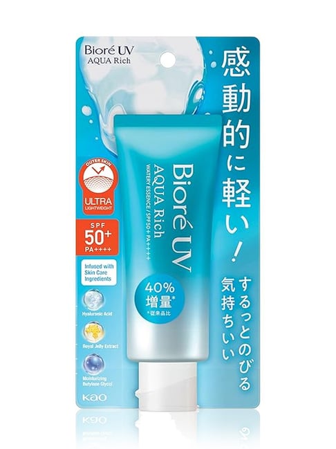 Biore UV Aqua Rich Watery Essence Sunscreen SPF 50+ PA++++ - 50 gm