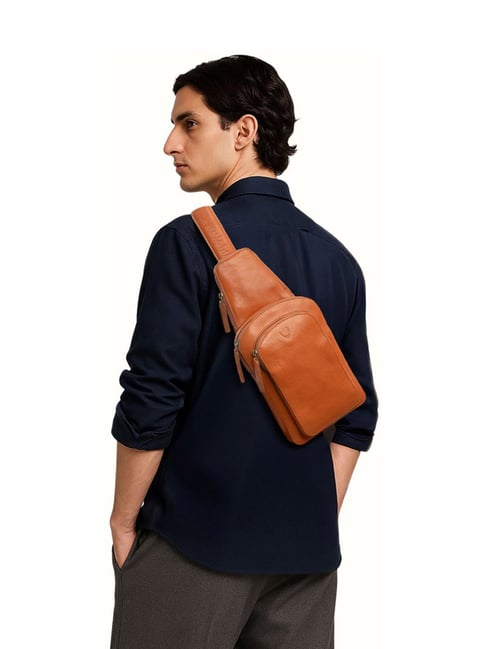 Hidesign Amber Rodeo Drive Eoss JAKE Small Leather Cross Body Bag