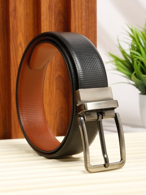 Teakwood Leathers Genuine Leather Reversible Belt