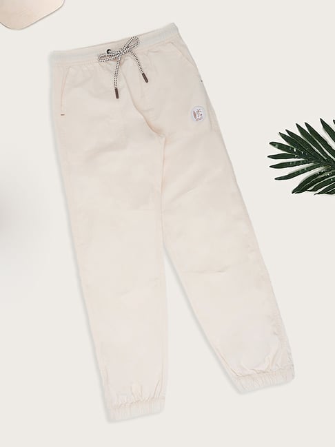 Pantaloons Junior White Joggers
