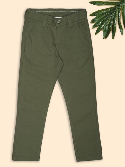 Pantaloons Junior Olive Chinos