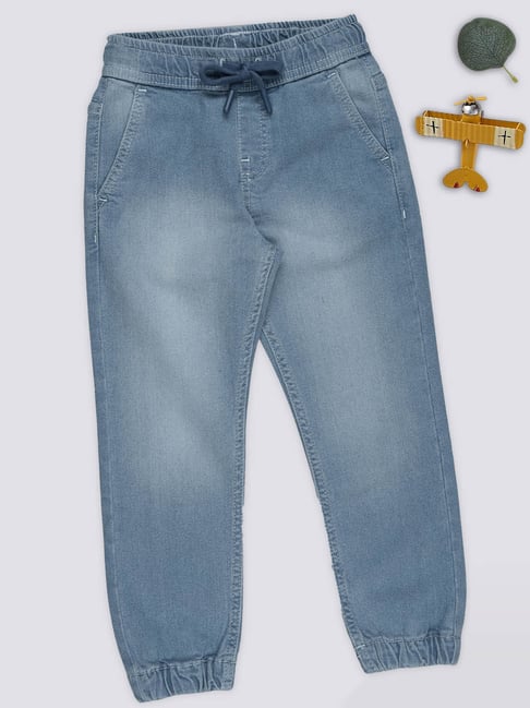 Pantaloons Junior Light Blue Joggers