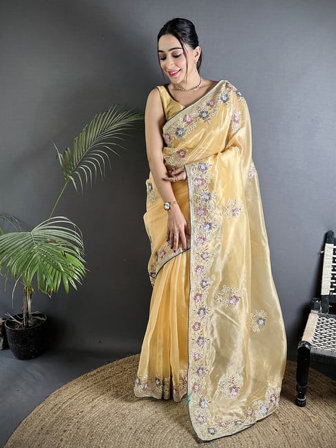 Elora Yellow Silk Dubble Sequence-picture-15
