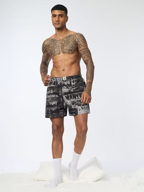 The Souled Store Harry Potter: Dark Magic Boxer Shorts