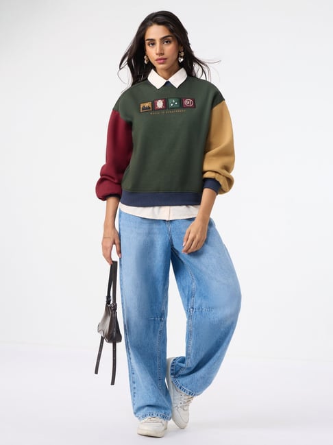 The Souled Store Harry Potter: Magic Is Everywhere Women Oversized Sweatshirts