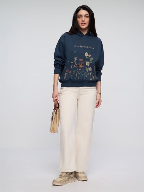 The Souled Store Tss Originals: Bloom Women Oversized Hoodie-picture-16