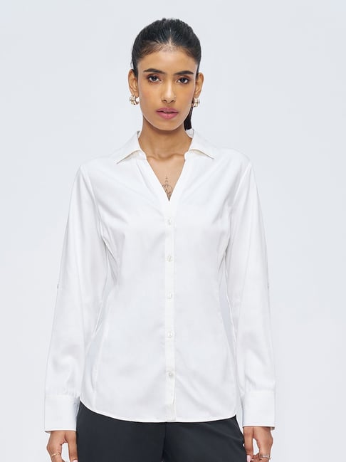 Annabelle By Pantaloons White Shirt