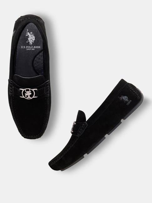 U.S. Polo Assn. Men's TORIN Black Loafers