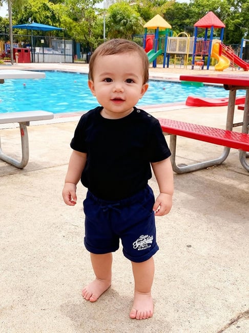 Miniklub Boys Navy Regular Fit Shorts