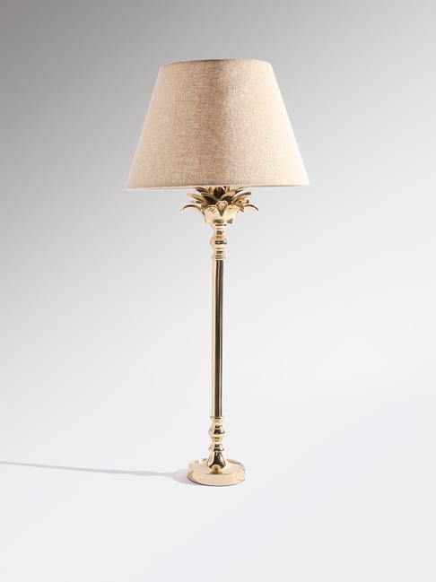 Westside Home Gold Palm Table Lamp
