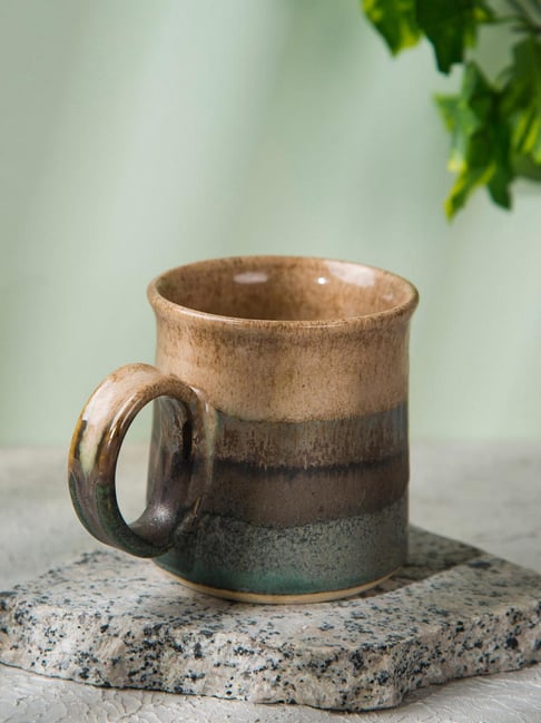Fabindia Jiya Glazed Ceramic Mug-image-3
