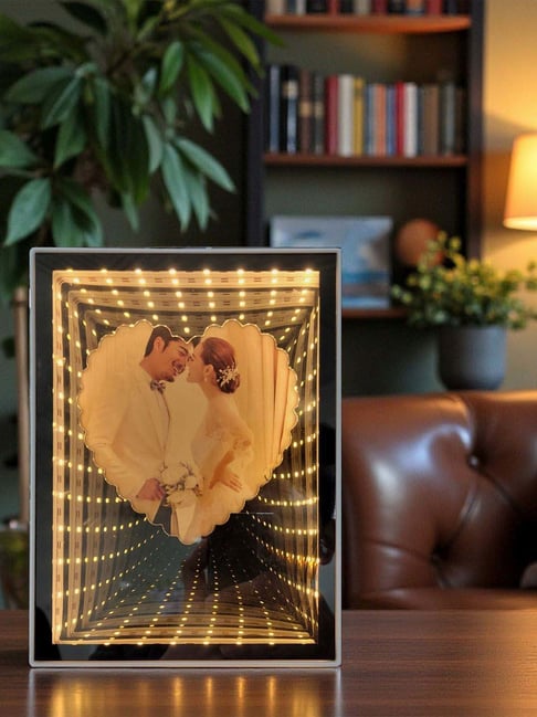 Art Street Valentine Gift Table Beige Others Photoframe With LED Light