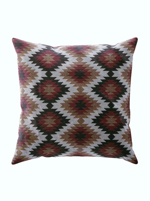 Bianca Multi Decorative Hand Loom Cotton Jute Cushion Covers 1Pc