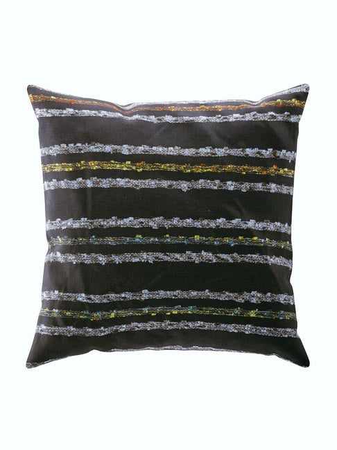Bianca Brown Decorative Hand Loom Cotton Jute Cushion Covers 1Pc-image-4