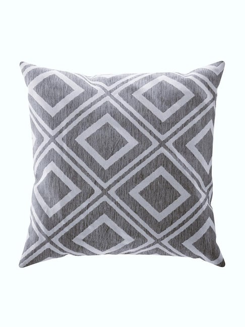 Bianca Grey Decorative Hand Loom Cotton Jute Cushion Covers 1Pc-image-24