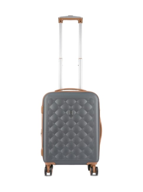 it luggage Grey Fashionista Pro Striped Small Expandable Hard Sided Cabin Trolley-picture-23