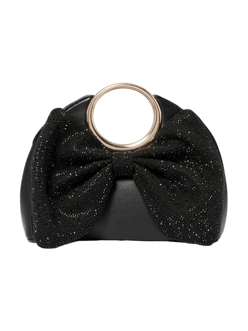 Cl2329-Sandra Round Handle Bow Clutch