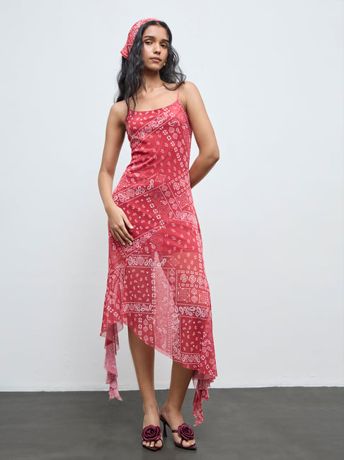 westside a line dress Buy Wardrobe White A-Line Dress from Westside main image 0