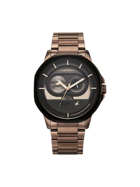 Fastrack 3303KM06 Street Opulence Quartz Multifunction Analog Watch For Men-image-2