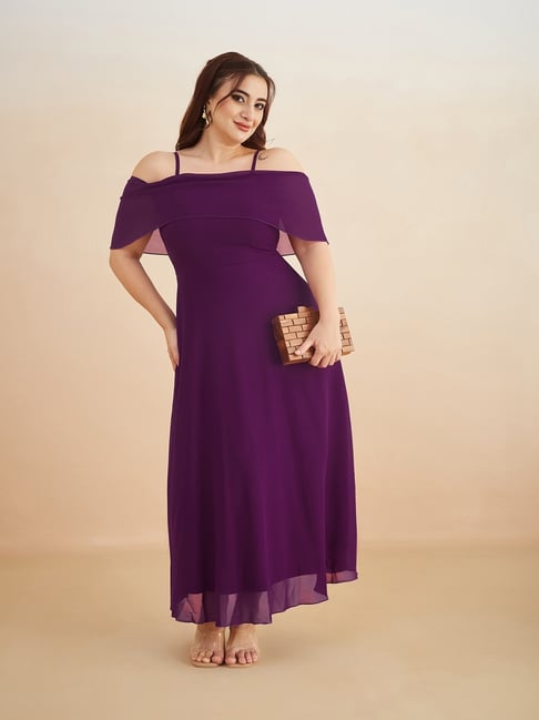 Buy Purple Dresses for Women Online | Tata CLiQ Fashion