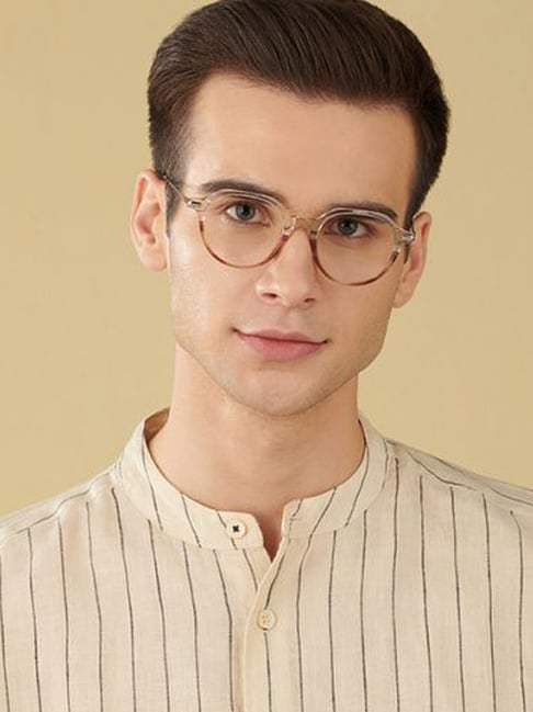 John Jacobs Silver Round Unisex Eye Frames