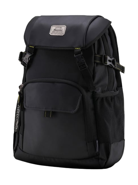Harissons Black & P Green RHINO Medium Backpack