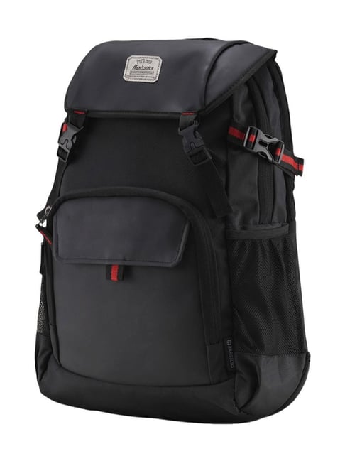 Harissons Black & Red RHINO Medium Backpack