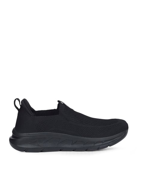 Power Men's Black Walking Shoes-picture-51
