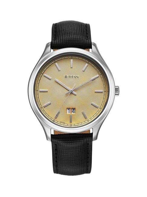 Price History of Titan Neo Economy Quartz Analog with Date Silver
