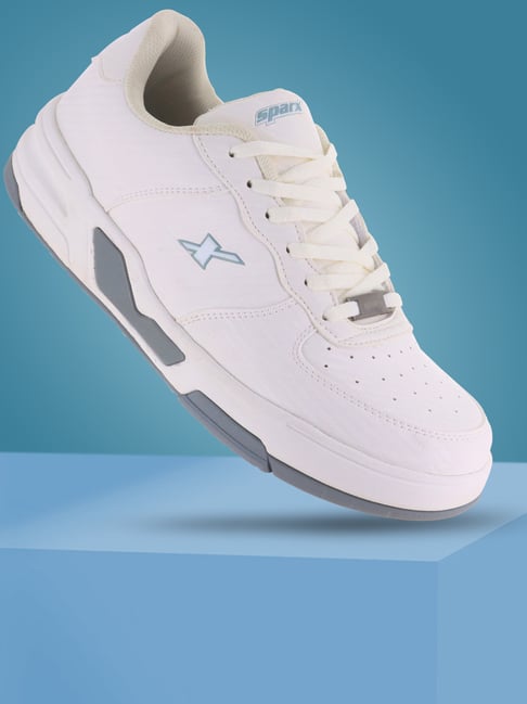 Sparx Men's White Sneakers-picture-22