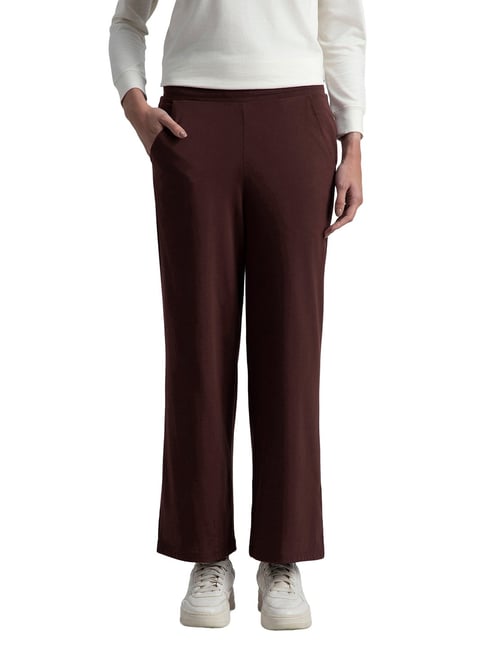 Jockey A158 Women's Super Combed Cotton Rich Straight Fit Wide Leg Pants
