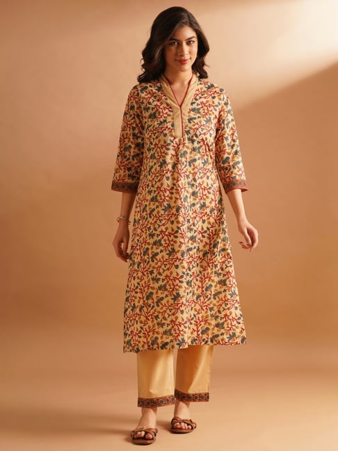 Jaypore Multicolour Printed Kurta-picture-21