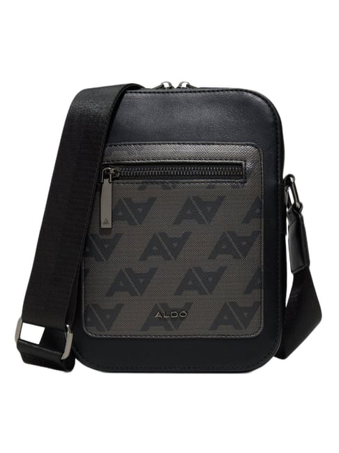Aldo Black MURVYN Printed Medium Cross Body Bag
