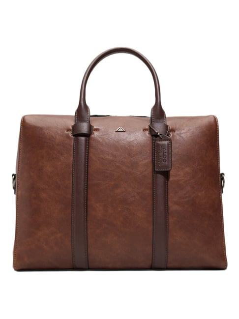 Aldo Cognac BRUGU Large Laptop Bag