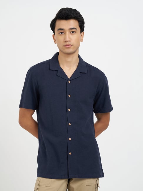 7 Alt By Pantaloons Night Sky Relaxed Fit Shirt-image-28