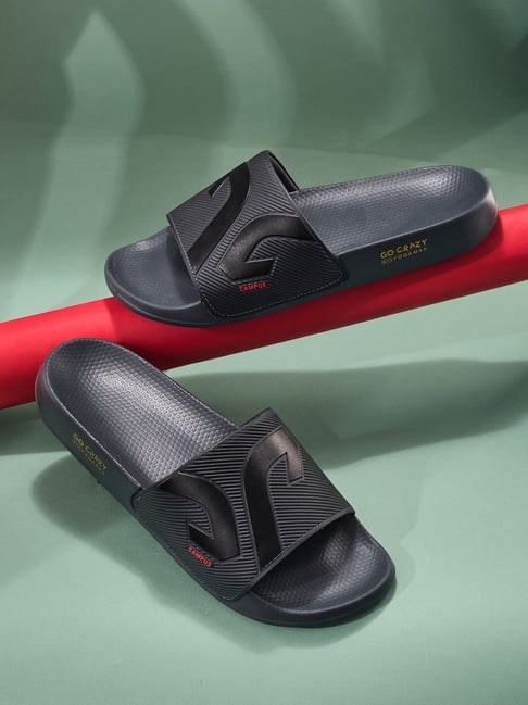 Campus Men's SL-475 Black Slides