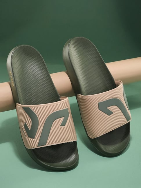 Campus Men's SL-475 Beige Slides