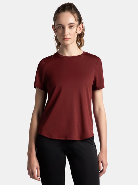 Jockey Tawny Port Regular Fit Sports T-Shirt