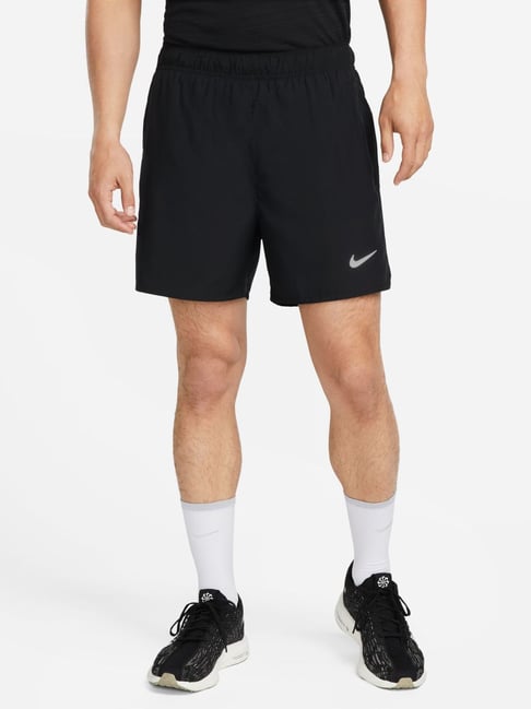 Nike Challenger Black Regular Fit Sports Shorts