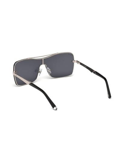 Web Unisex - Adulto WE0230 16C 56 Montature, Argento (Palladio LucFumo Specchiato), 56