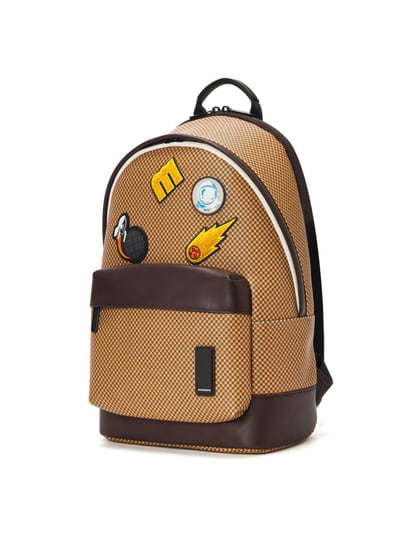 バッグ mokorooon Mokobara Mokogram - Tofu The Kickstreet Backpack