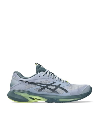 Buy Asics Men's SOLUTION SPEED FF 4 Grey Blue & Ironclad Tennis
