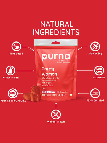 purna glutathione gummies Purna Gummies Glutathione Cola Flavor Gummies For Skin Whitening and Immune  Booster- 30 Gummies