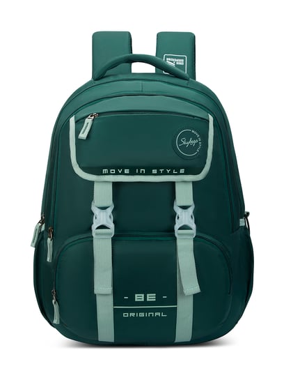 Sizzler Pro 39L Green School Backpack for Boys & Girls with