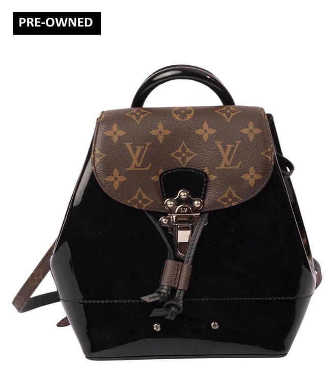 Buy Louis Vuitton Black Monogram Vernis Hot Springs Backpack for Women  Online @ Tata CLiQ Luxury