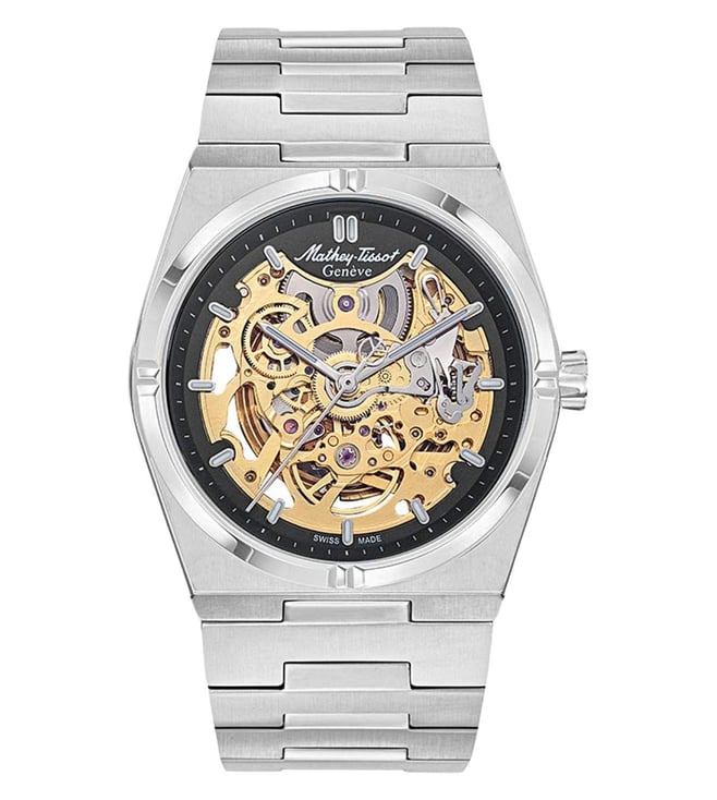 Buy Mathey Tissot H118CFRS Zeus Swiss Made Skeleton Watch for Men