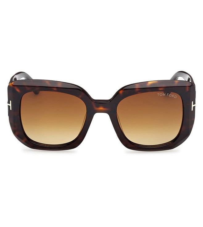 Buy Tom Ford FT0906 56 01H Buckley-02 Square Sunglasses for Men