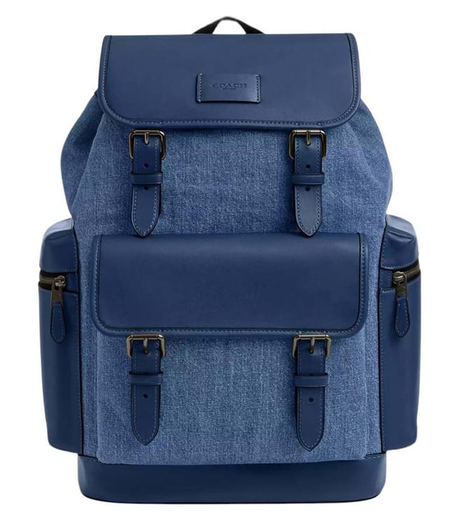 Coach Denim Sprint Large Backpack