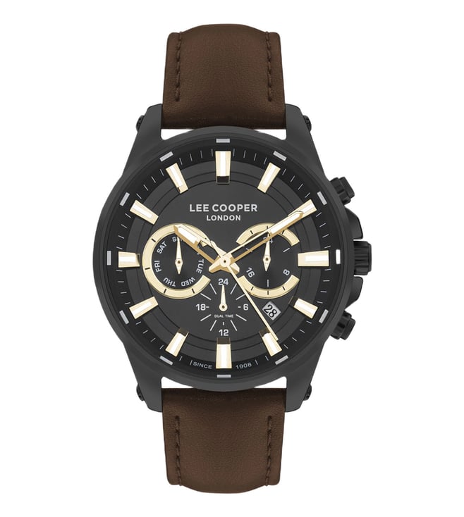 Buy Lee Cooper Quartz Chronograph Men 45 mm LC07525.154 for Men