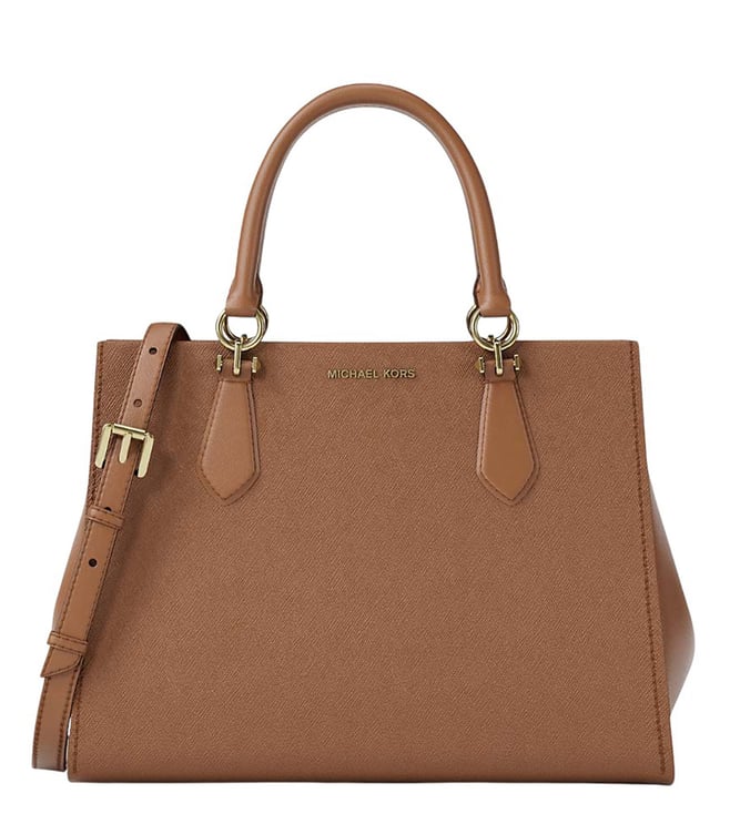 Michael Kors Brown Marilyn Medium Satchel